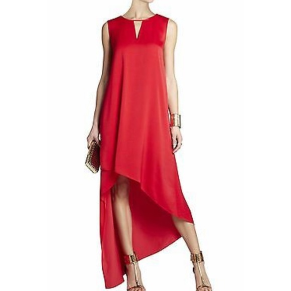 BcbgMaxazria lipstick 💄 red dress - Picture 3 of 3